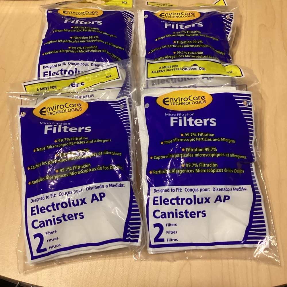(4) Fits Electrolux Aerus AP100 Canister Micro Electrostatic Filter LE 2100